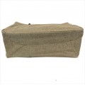 9220- BEIGE CANVAS TOTE BAG